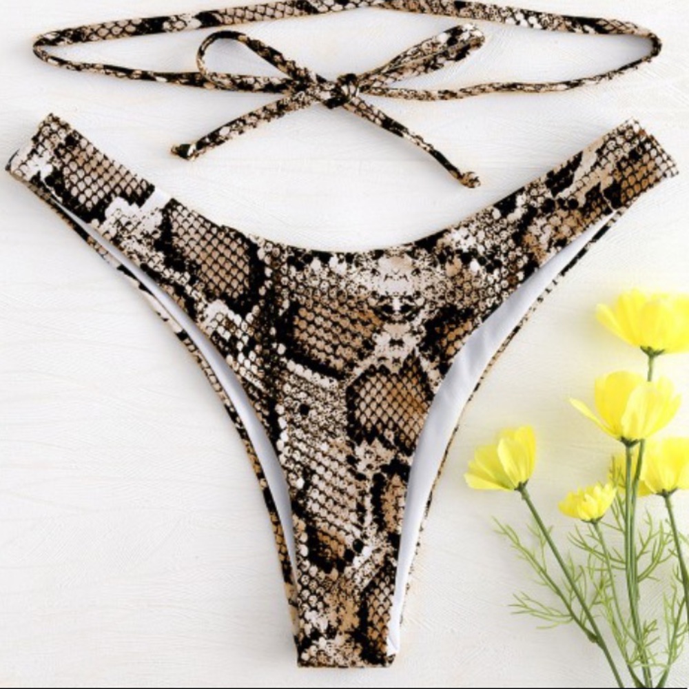 ZAFUL Snake Print Bottom